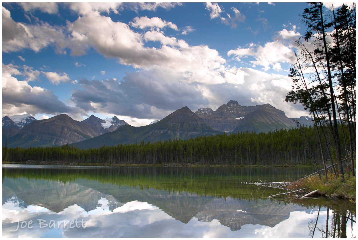  Herbert Lake, Canadian Rockies.  